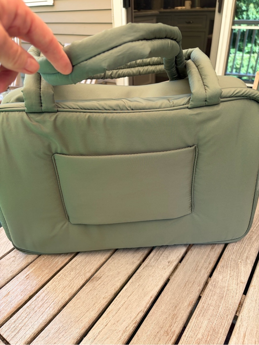 Wilo The Label Jade Rectangle Weekender Travel Bag/Tote - Picture 4 of 7